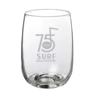75th Anniversary Stemless Wine Glass
