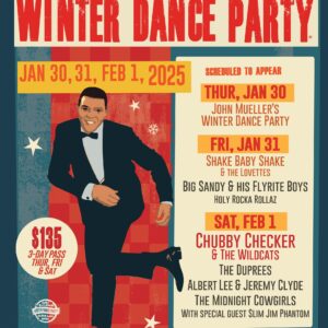 2025 Winter Dance Party Poster